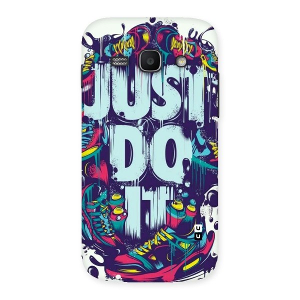 Do It Abstract Back Case for Galaxy Ace 3