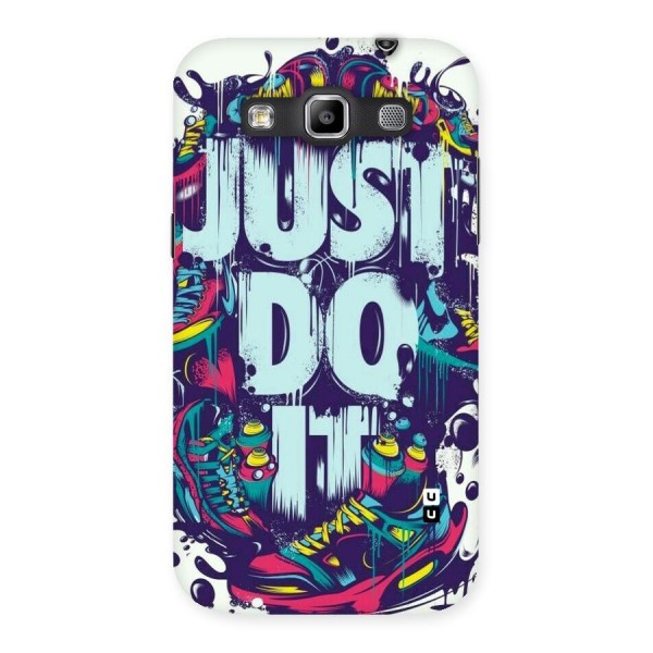 Do It Abstract Back Case for Galaxy Grand Quattro