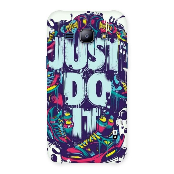 Do It Abstract Back Case for Galaxy J1