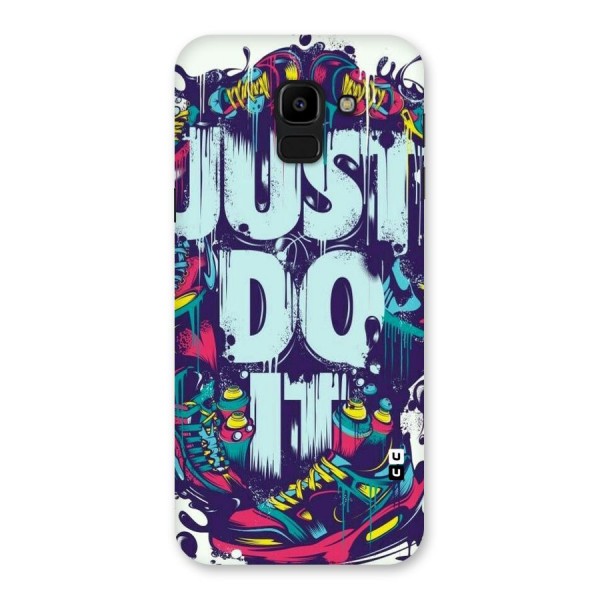 Do It Abstract Back Case for Galaxy J6