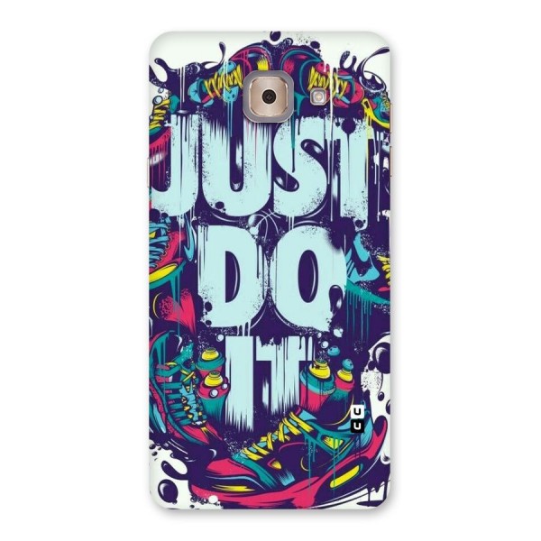 Do It Abstract Back Case for Galaxy J7 Max