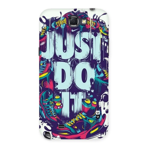 Do It Abstract Back Case for Galaxy Note 2