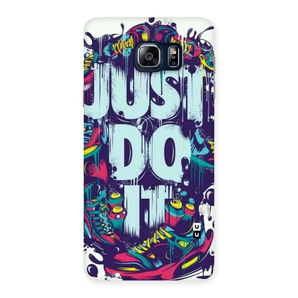 Do It Abstract Back Case for Galaxy Note 5