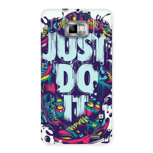 Do It Abstract Back Case for Galaxy S2