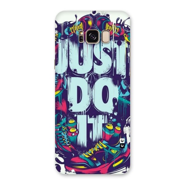 Do It Abstract Back Case for Galaxy S8 Plus