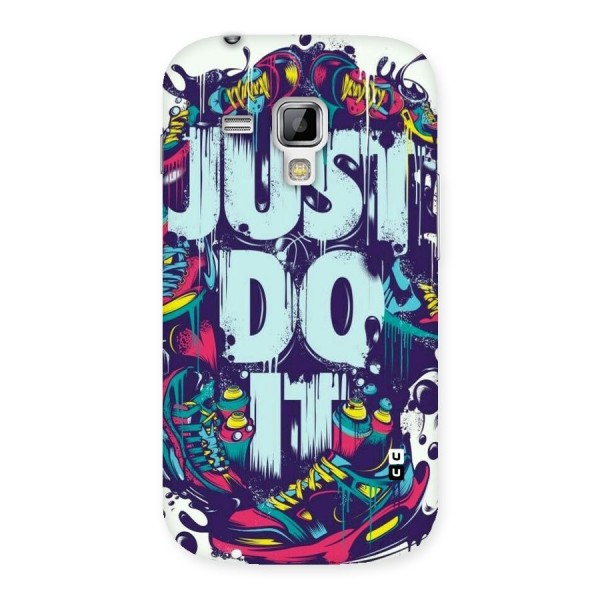 Do It Abstract Back Case for Galaxy S Duos