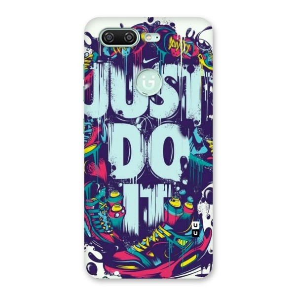 Do It Abstract Back Case for Gionee S10