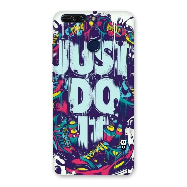 Do It Abstract Back Case for Honor 8 Pro