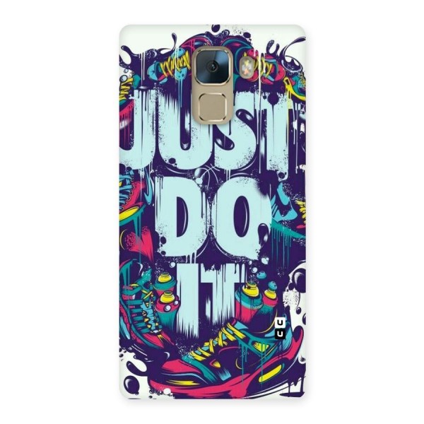 Do It Abstract Back Case for Huawei Honor 7