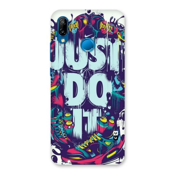 Do It Abstract Back Case for Huawei P20 Lite