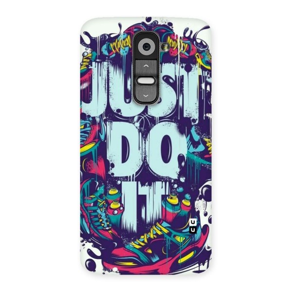 Do It Abstract Back Case for LG G2