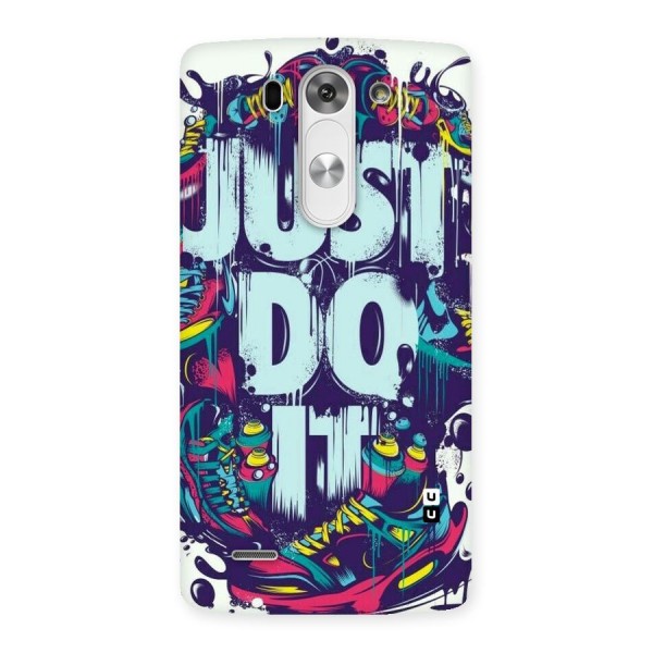 Do It Abstract Back Case for LG G3 Beat
