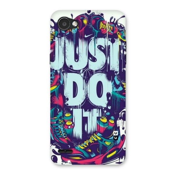 Do It Abstract Back Case for LG Q6