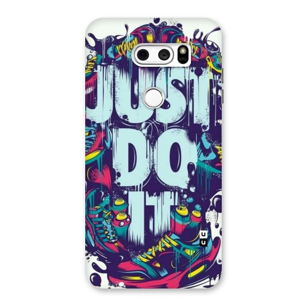 Do It Abstract Back Case for LG V30