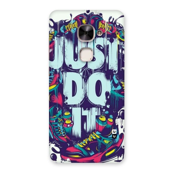 Do It Abstract Back Case for Le 2