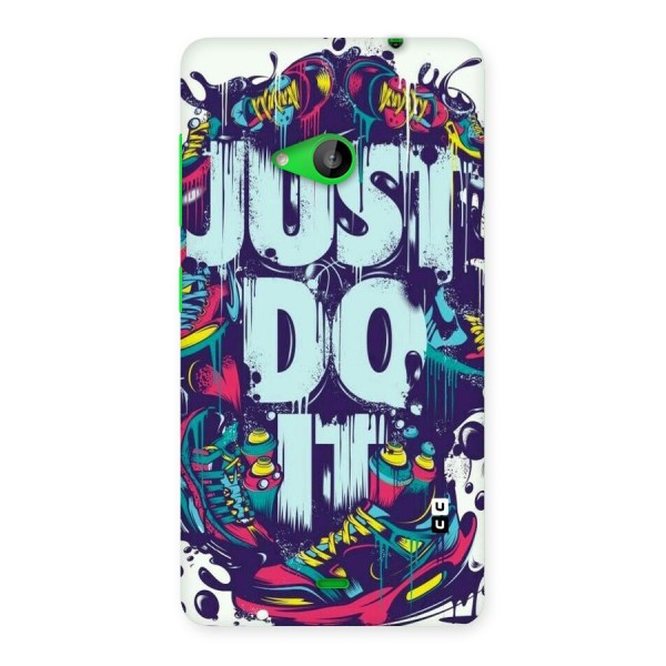Do It Abstract Back Case for Lumia 535