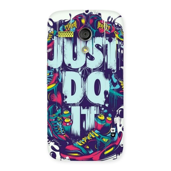 Do It Abstract Back Case for Moto G