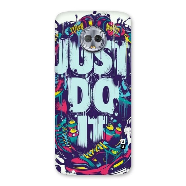 Do It Abstract Back Case for Moto G6 Plus
