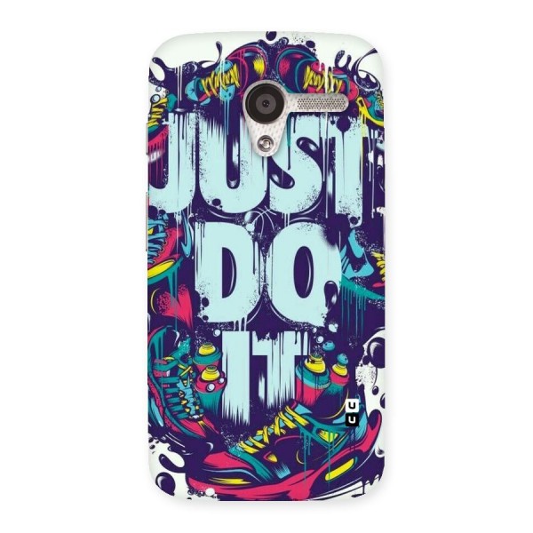Do It Abstract Back Case for Moto X