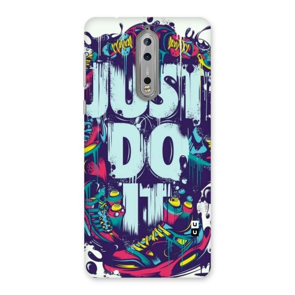 Do It Abstract Back Case for Nokia 8
