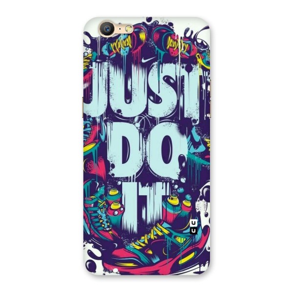 Do It Abstract Back Case for Oppo A57