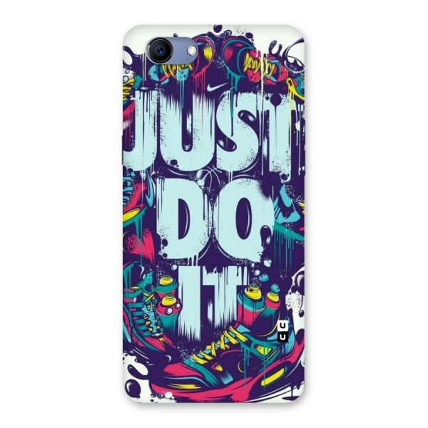 Do It Abstract Back Case for Oppo Realme 1