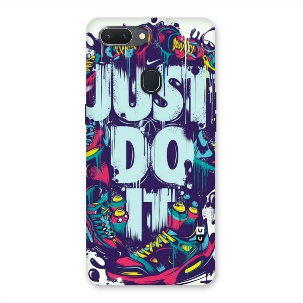 Do It Abstract Back Case for Oppo Realme 2