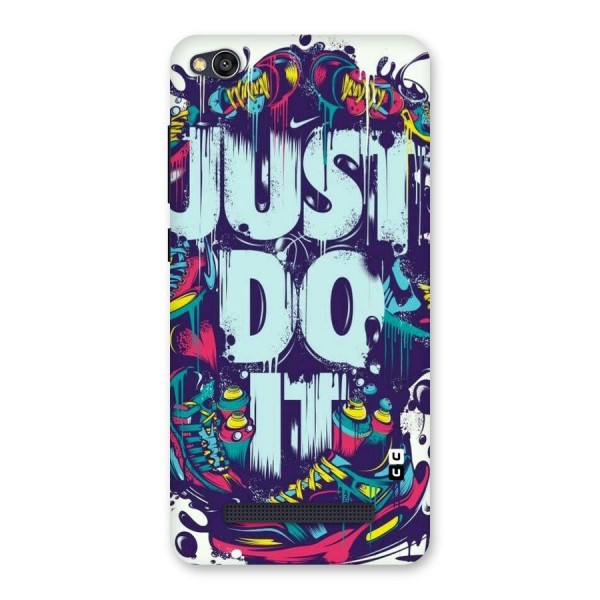 Do It Abstract Back Case for Redmi 4A