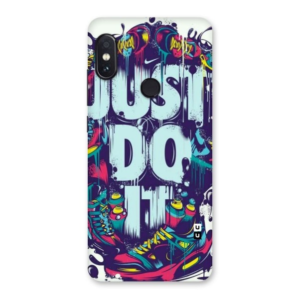 Do It Abstract Back Case for Redmi Note 5 Pro