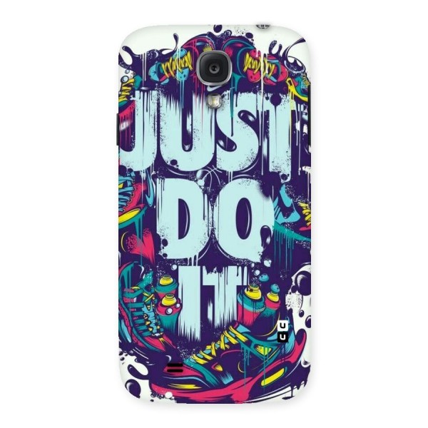 Do It Abstract Back Case for Samsung Galaxy S4