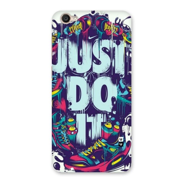 Do It Abstract Back Case for Vivo Y55L