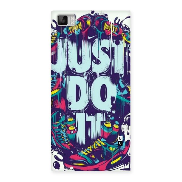 Do It Abstract Back Case for Xiaomi Mi3