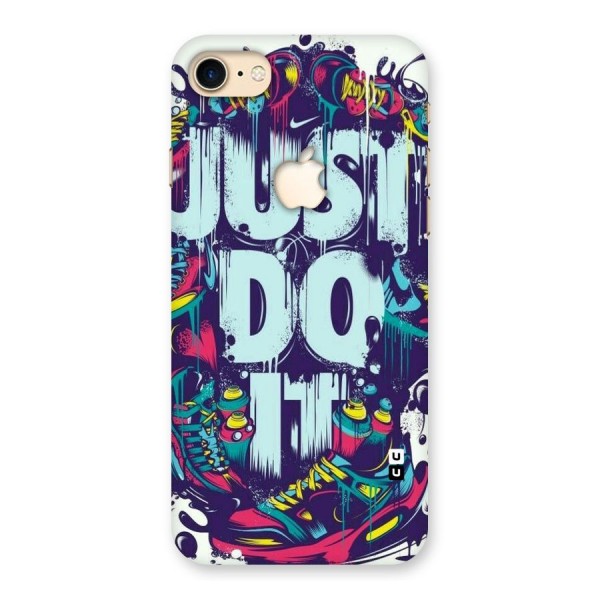 Do It Abstract Back Case for iPhone 7 Apple Cut