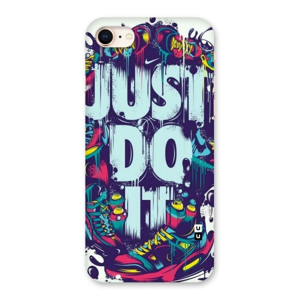 Do It Abstract Back Case for iPhone 8