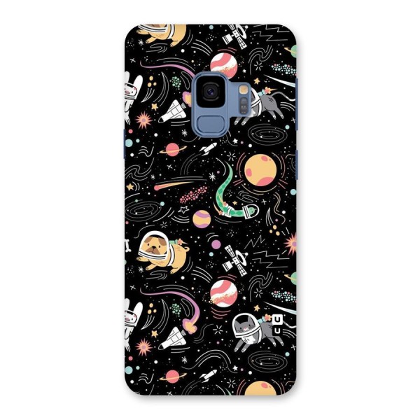 Dog Planetarium Back Case for Galaxy S9