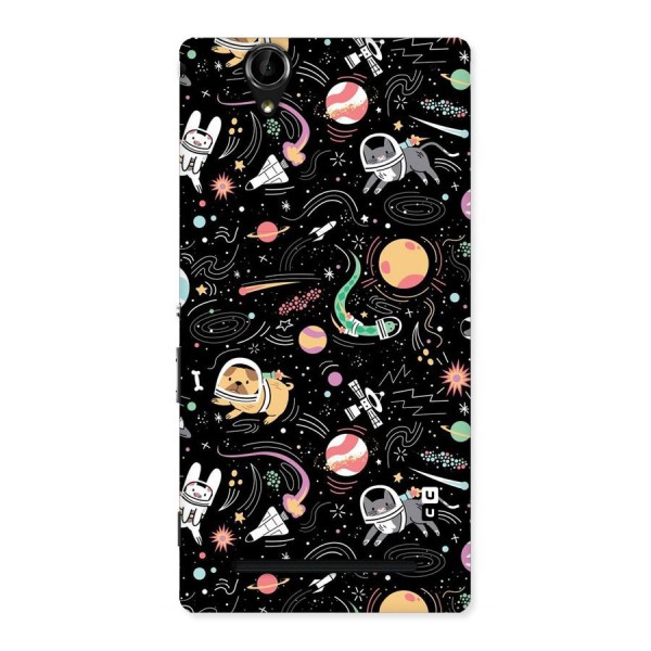 Dog Planetarium Back Case for Sony Xperia T2