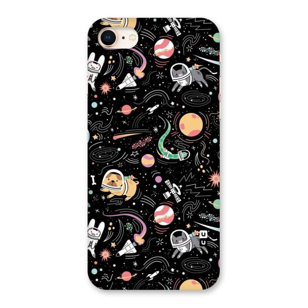 Dog Planetarium Back Case for iPhone 8