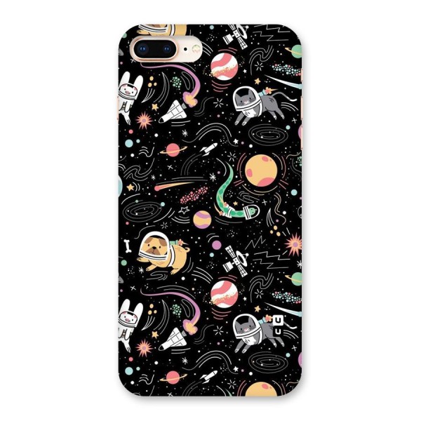 Dog Planetarium Back Case for iPhone 8 Plus