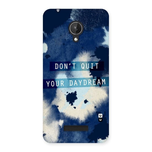 Dont Quit Back Case for Micromax Canvas Spark Q380