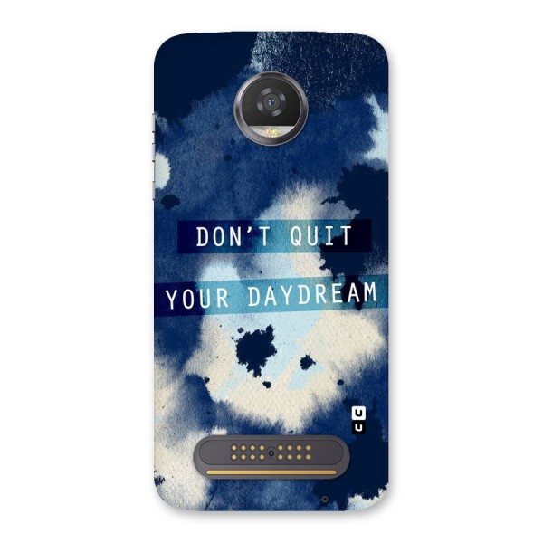 Dont Quit Back Case for Moto Z2 Play