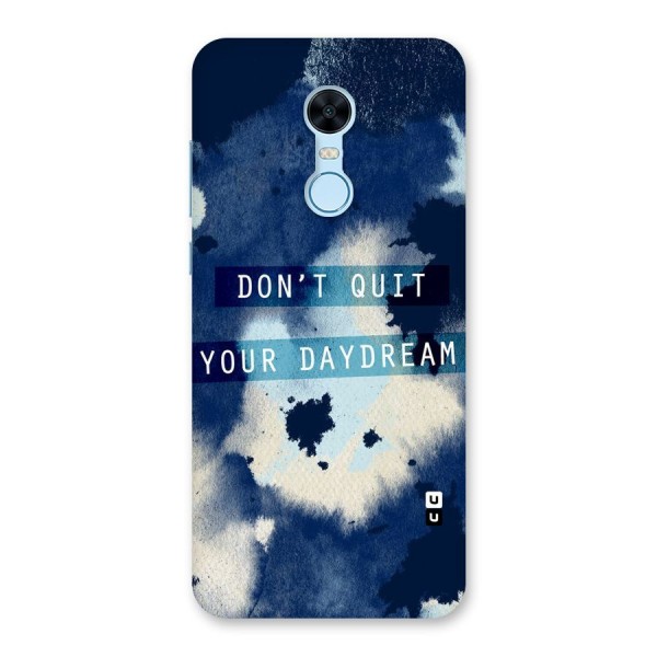 Dont Quit Back Case for Redmi Note 5