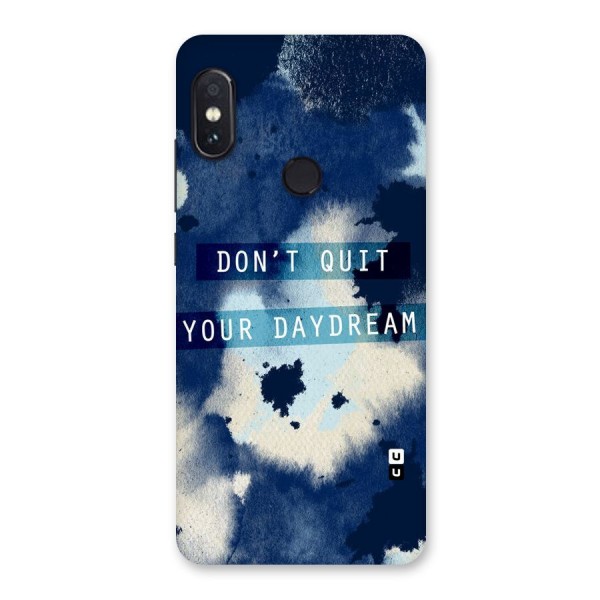 Dont Quit Back Case for Redmi Note 5 Pro