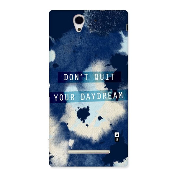 Dont Quit Back Case for Sony Xperia C3