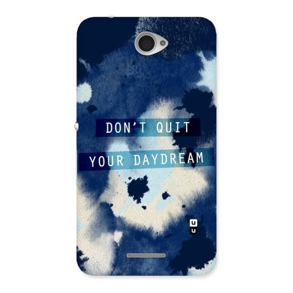 Dont Quit Back Case for Sony Xperia E4
