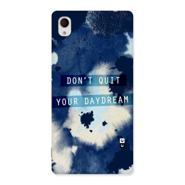 Dont Quit Back Case for Sony Xperia M4