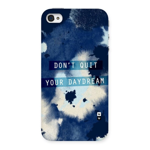 Dont Quit Back Case for iPhone 4 4s