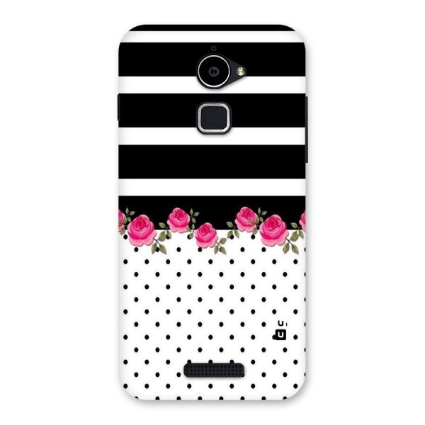 Dots Roses Stripes Back Case for Coolpad Note 3 Lite