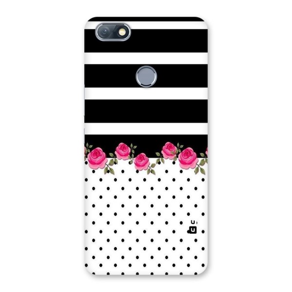 Dots Roses Stripes Back Case for Infinix Note 5