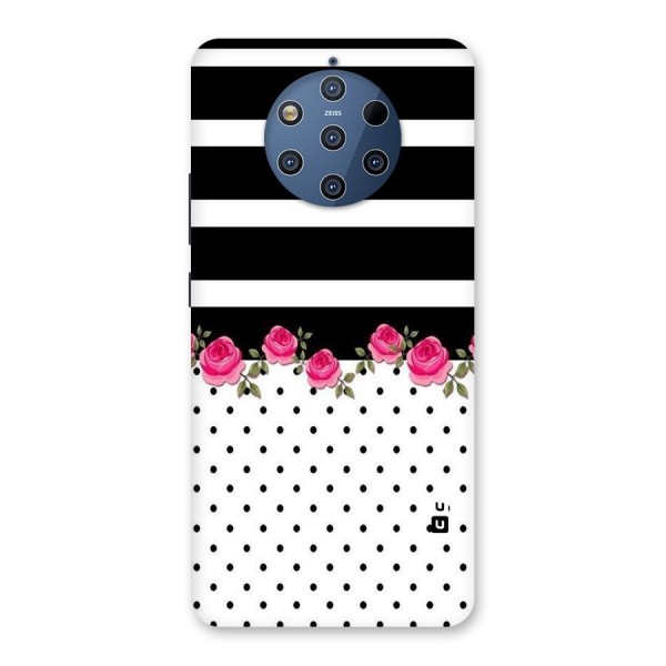 Dots Roses Stripes Back Case for Nokia 9 PureView