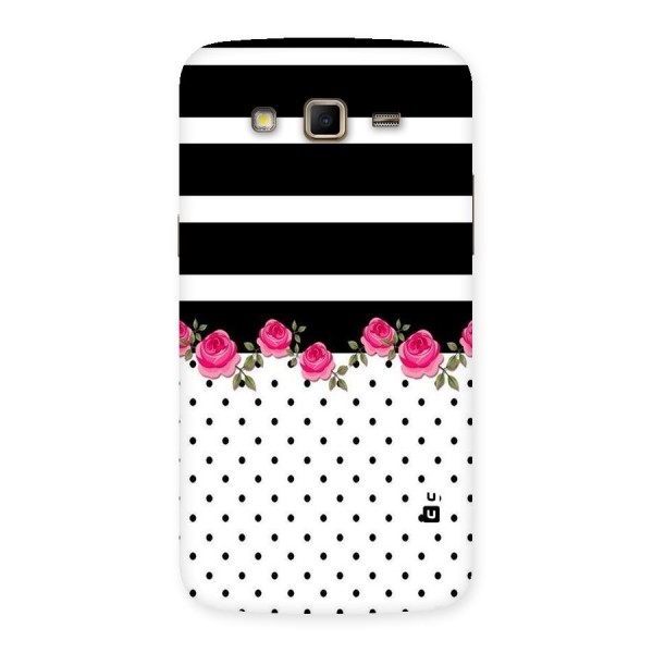 Dots Roses Stripes Back Case for Samsung Galaxy Grand 2